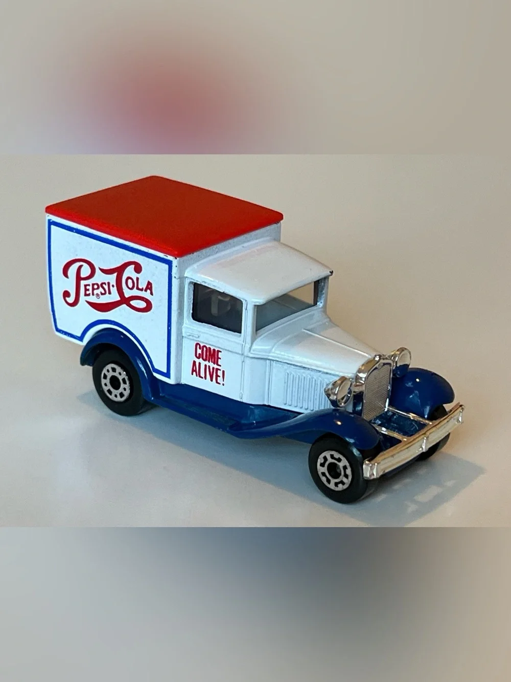 Vintage Matchbox Superfast 1979 Model A Ford Pepsi Cola Truck